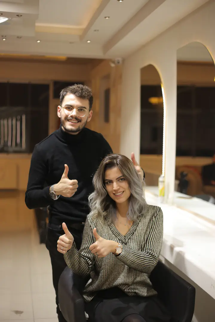 Salonda uygulama anı